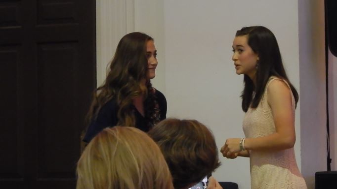 High School Students Acting out Great Literature at Graduation - homeschooldrama.com